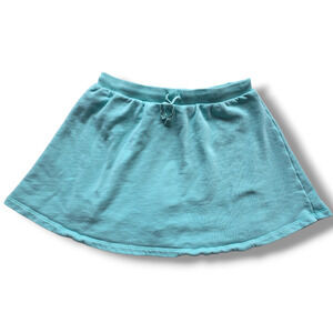 Hanna Andersson Girls 12 French Terry Skort Tidepool Teal